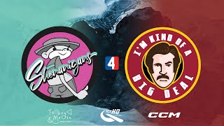 Shenanigans VS Big Deals  Div 4  7th August  IceHQ Beer League ice hockey [upl. by Punak]