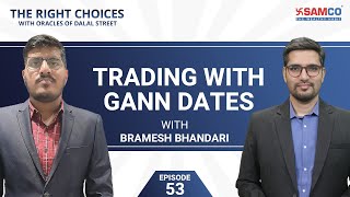 Trading with Gann Dates  Gann Theory  Gann Trading Strategy Simplified  Samco Securities  Part 2 [upl. by Nesilla]