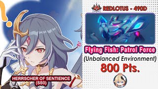 Honkai Impact 3rd Ex Abyss RedLotus 490D V77  Flying Fish Unbalanced Enviroment  HoSSS0 [upl. by Hays]