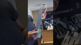 Unboxing of Henckels knives [upl. by Eceinart]