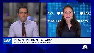 Nike has to reinvest back into RampD and demand creation says Barclays Adrienne Yih [upl. by Acinoda]