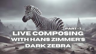 Hans Zimmers Dark Zebra Synth  Live Composing Part 1 [upl. by Koo]