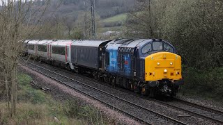 37800 amp 37901 dragging withdrawn 175101  Llantrisant West and Pontsarn  25032024 [upl. by Gombosi]