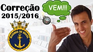 Aprendiz de Marinheiro  Correção 2015  Concursos militares  Marinha [upl. by Dahs]