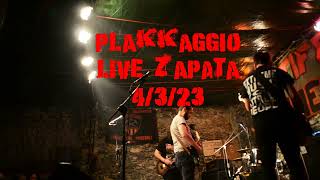 Plakkaggio Live Zapata 432023 [upl. by Calle193]