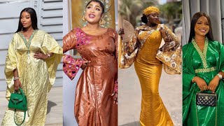 Élégance des Robes en bazin Sénégalaises Bazin Pourtoi 🔥❤️🥳👗💕🔥❤️ [upl. by Bonacci]