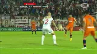 Huracán 1  1 Universitario de Sucre Copa Libertadores 2015 [upl. by Ely478]