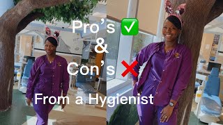 Pro’s and Con’s to Becoming A Dental Hygienist  Pay Hours Commuting My Experience [upl. by Adnoyek]