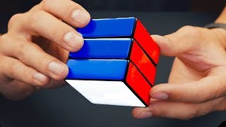 Make the EASIEST 1x1x3 Rubiks Cube  DIY [upl. by Leahcimnaj]