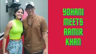 Yohani meets Aamir Khan Full Video [upl. by Netsrejk]