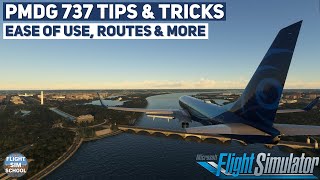 PMDG 737 Tips to Make Your Next Flight Smoother  MSFS Tutorial [upl. by Nancy]