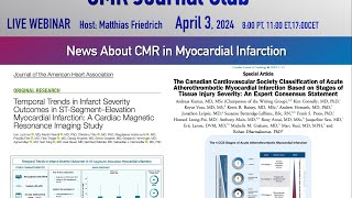 CMR Journal Club April 3rd 2024 [upl. by Elbertina]