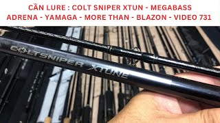 Cần Câu Nhật Cần Lure Blazon Expride Colt Sniper Xtune More Than Megabass Adrena  video 731 [upl. by Verina]