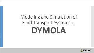 DYMOLA Fluid Transportation System Simulation [upl. by Aiela]