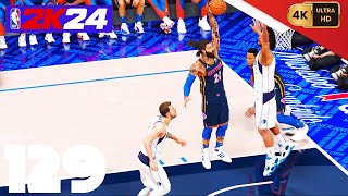 NBA 2K24 My Career PC 4K EP129 3rd Year Knicks  Mavs [upl. by Higinbotham]