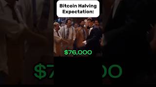 Bitcoin Halving Expectations vs Reality 😂📉 bitcoinhalving2024 cryptomeme [upl. by Atinnor]