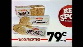 Woolworths Commercial  Red Spots 1987 Australia [upl. by Haldas856]