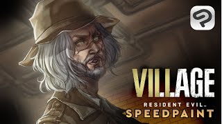 Karl Heisenberg  Resident Evil Village Timelapse [upl. by Gati]