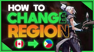 How To Change Region In Valorant Tutorial [upl. by Stilu]