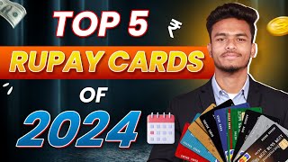 TOP 5 RUPAY CREDIT CARDS OF 2024  HOW TO IMPROVE CREDIT SCORE IN INDIA  eagletek rupay [upl. by Stefa]