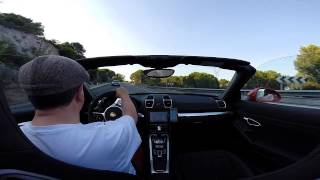 Porsche 981 Boxster PDKPASMPSE onboard camera [upl. by Rockwood311]