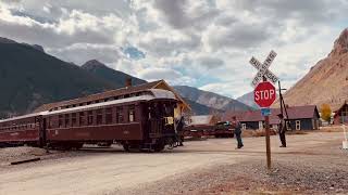 Railfanning the Durango and Silverton Narrow Gaige Railroad Part 1 [upl. by Eicarg]