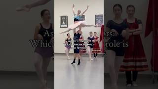 Which role is your favorite ballet dance ballerina music christmas [upl. by Adnovoj]