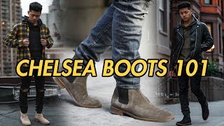 How To  WEAR CHELSEA BOOTS Streetwear [upl. by Moncear662]