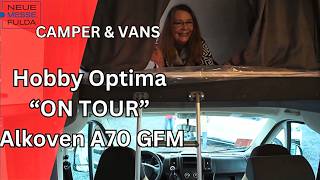 Der Hobby Optima A 70 GFM OnTour  ein Alkoven auf der Camper und Vans in Fulda [upl. by Atel]