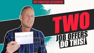 Multiple Job Offers 2022 Heres How to Decide 🔥 [upl. by Dyane]