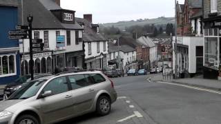 Town centre Knighton Radnorshire Wales [upl. by Inavoig]