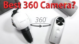 Gear 360 vs LG 360 Cam  Differences explained [upl. by Maxim705]