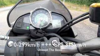 Suzuki BKing 0299 kmh  acceleration [upl. by Ardnasak]