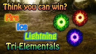 FF6 TriElemental Challenge Elementals [upl. by Oizirbaf]