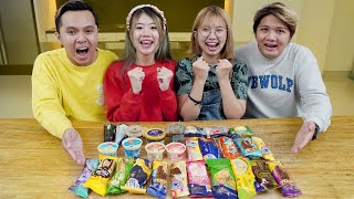 CAMPUR SEMUA JENIS ES CREAM AUTO MUKBANG [upl. by Tremayne]