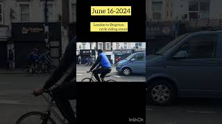 💥 London to Brighton Cycle Riding Events Start June 16 2024 💥 ranjishorts shortsfeed events [upl. by Nancey708]