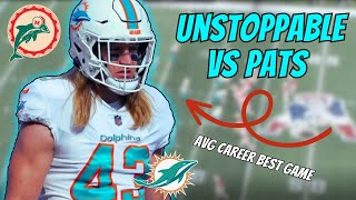 Film Breakdown Andrew Van Ginkel Plays the Best Game of his Career in Week 2 vs Patriots [upl. by Gruber]