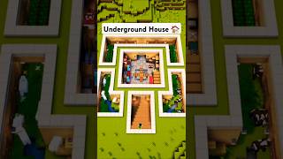 Minecraft Ultimate Underground House 🏠 minecraft [upl. by Thistle]