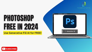 How to get Photoshop for FREE in 2024 Use AI Generative Fill FREE [upl. by Elgna962]