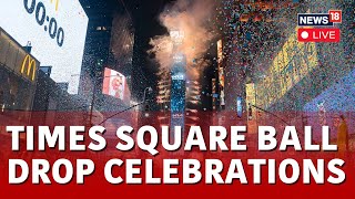 Times Square Live  Watch LIVE The New Year’s Eve 2024 Ball Drop And Festive Performances  N18L [upl. by Tterrab]