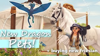 The DRAGON PETS amp Home stable CUSTOMIZATION are Here  Star Stable [upl. by Nospmis88]