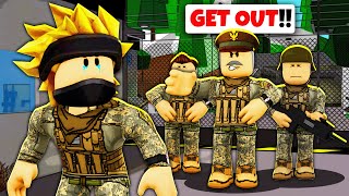 I Became an ARMY LEADER in Roblox Brookhaven RP [upl. by Agnimod]