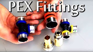 PEX fitting options explained [upl. by Rehtaeh]