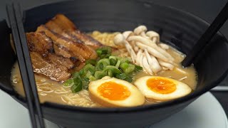 Como hacer BIEN RAMEN desde cero  Tonkotsu Ramen [upl. by Kiel]