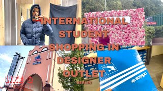 Shopping In Germany As A International Pakistani Student  Designer Outlet Berlin [upl. by Anne]