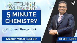 Grignard Reagent 1  Properties and Formation  5 min Chemistry  Organic  Shishir Mittal Sir [upl. by Trask611]