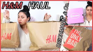 HampM HAUL DEICHMANN ПОКУПКИ в НМ hm hmhaul shopping trending clothing new одежда viral [upl. by Annitsirhc]