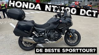 Honda NT1100 DCT 2023  First ride review [upl. by Artemla33]