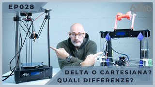 EP028  Stampanti 3D Delta Ve le spiego con quel DISASTRO di Anet A4  differenze pregi e difetti [upl. by Wahlstrom]