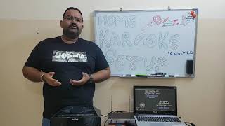 Home karaoke setup using laptop and youtube [upl. by Irtemed]